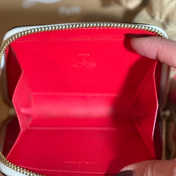 CHRISTIAN LOUBOUTIN STUDDED POUCH - Picture 4 of 5